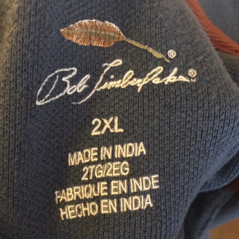 Solid Blue Polo - image 3